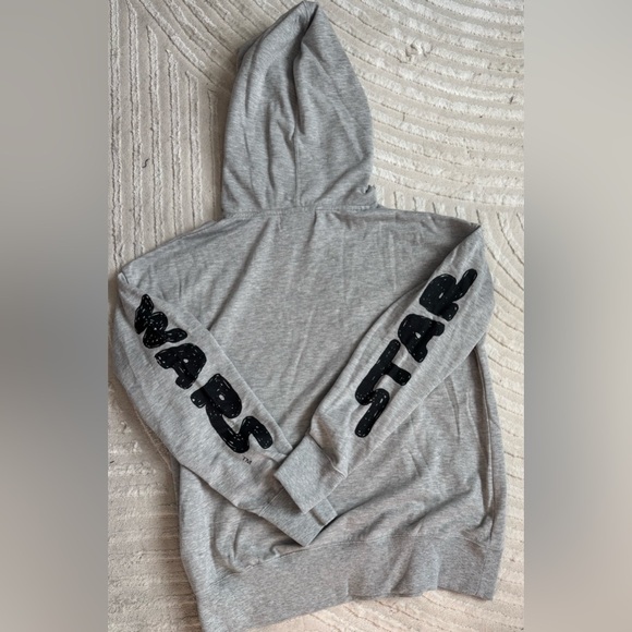 NWT-CUBE SUGAR!-RARE! Star Wars Gray Hoodie Sz M Med - Picture 3 of 6